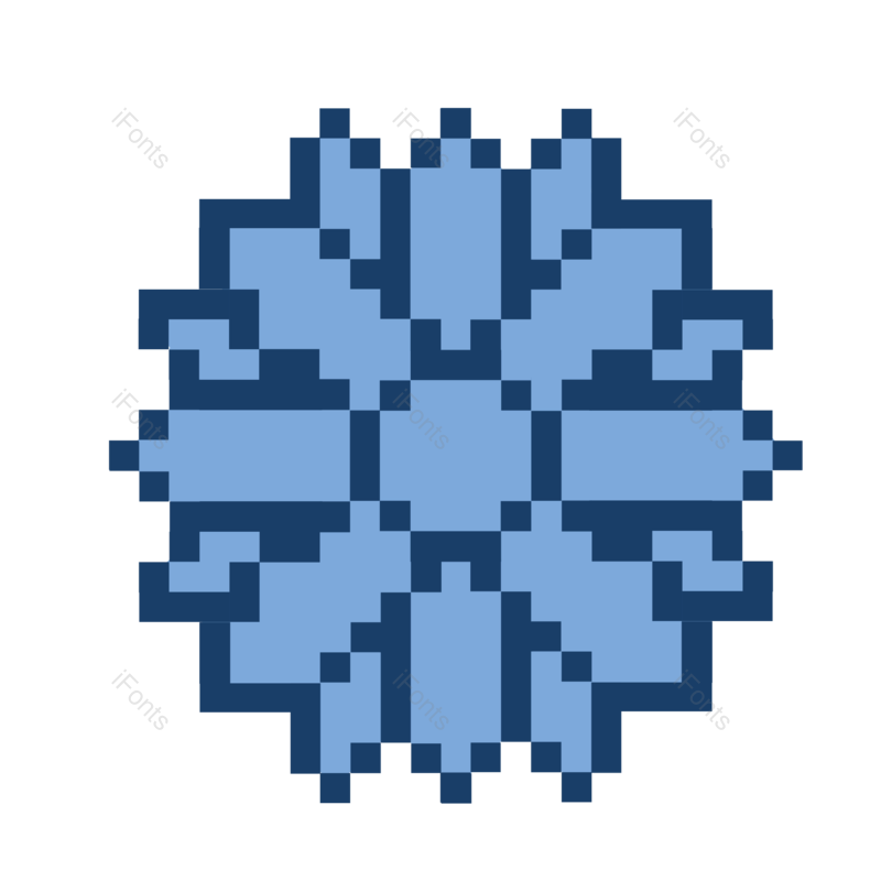 图标图片,蓝色元素,扁平图标PNG,像素免抠素材